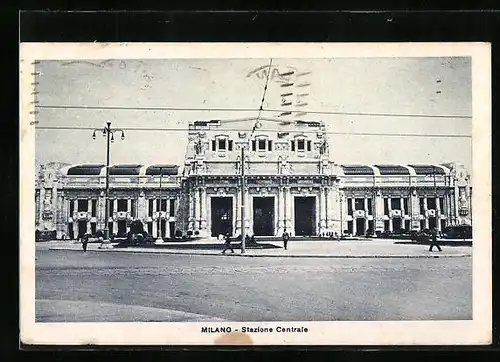 AK Milano, Stazione Centrale, Bahnhof