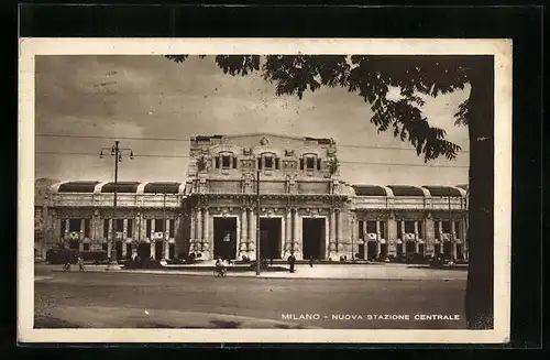 AK Milano, Nuova Stazione Centrale, Bahnhof