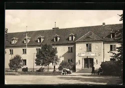 AK Güsen /Kr. Genthin, FDGB-Bezirksschule Magdeburg