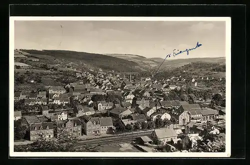 AK Lauterecken /Pfalz, Ortsansicht aus der Vogelschau