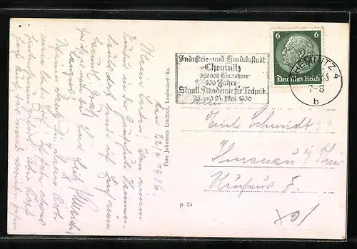 AK Hammerleubsdorf i. Sa., Tal-Ansicht