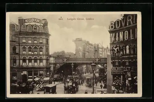 AK London, Ludgate Circus