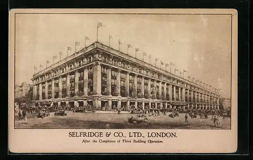 AK London, Selfridge & Co. Ltd.