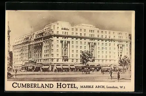 AK London, Cumberland Hotel, Marbel Arch