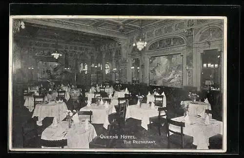 AK London, The Queen`s Hotel, Leicester Square, The Restaurant