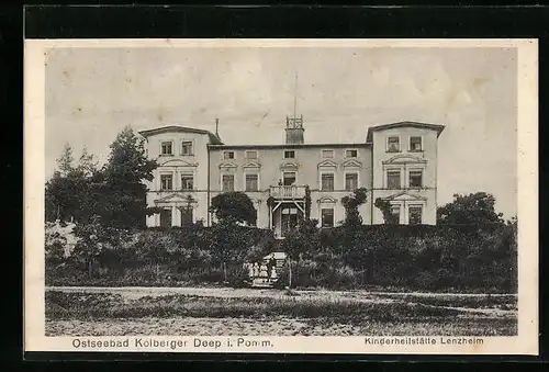 AK Kolberger Deep i. Pomm., Kinderheilstätte Lenzheim
