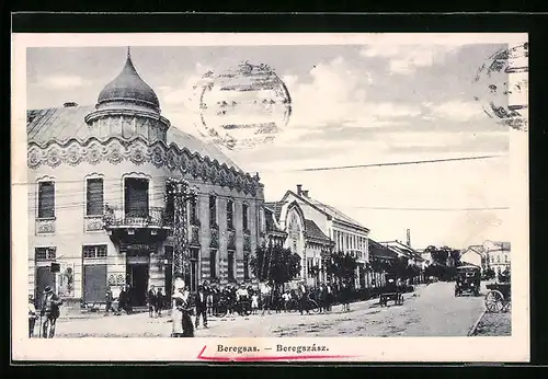 AK Beregsas, Strasse im Zentrum