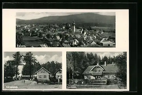 AK Eslarn, Ortsansicht, Tillyschanz, Forstamt