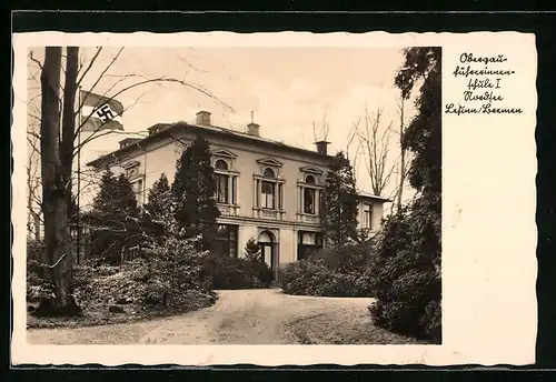 AK Lesum /Bremen, Obergauführerinnenschule mit 