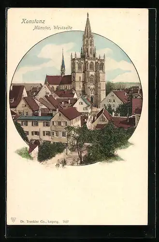 AK Konstanz, Münster, Westseite