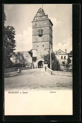 AK Neustadt a. Saale, Hohntor