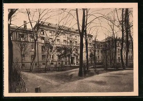 AK Berlin, St. Gertraudt-Stiftung in der Wartenburgstrasse 1, Gartenhaus