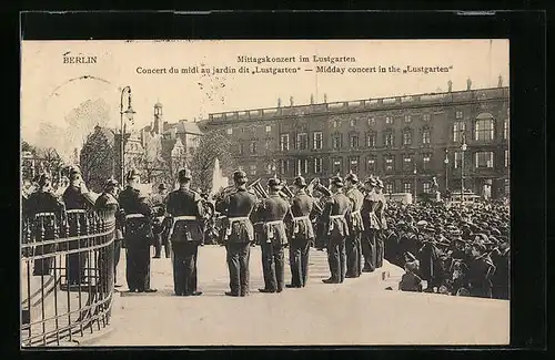 AK Berlin, Mittagskonzert im Lustgarten