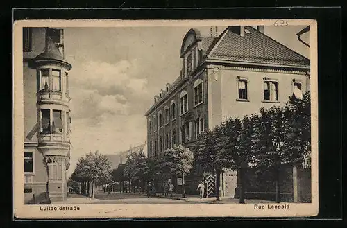 AK Neustadt /Hardt, Luitpoldstrasse mit Wachhäuschen