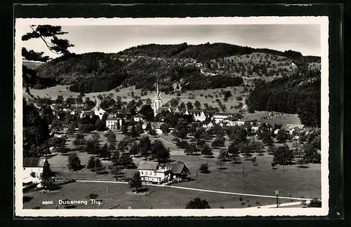 AK Dussnang, Ortsansicht aus der Vogelschau