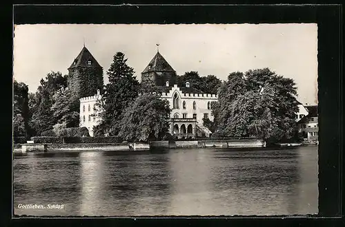 AK Gottlieben, Schloss mit Wasserpartie