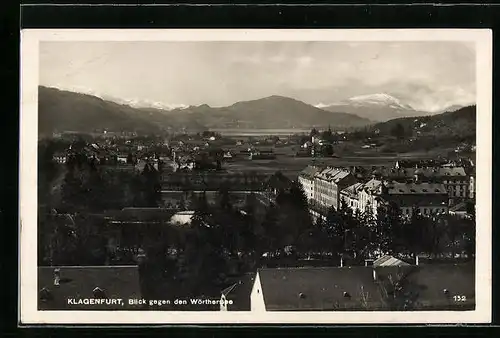 AK Klagenfurt, Blick gegen den Wörthersee