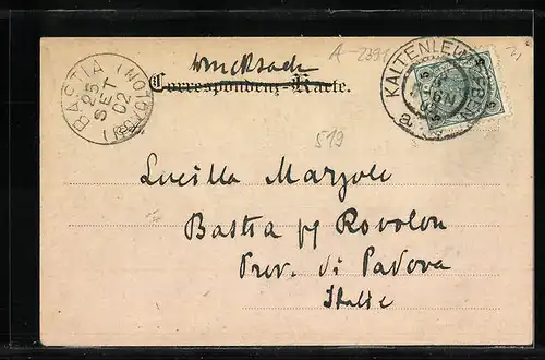 AK Kaltenleutgeben, Schweizerhaus der Wasser-Heilanstalt Prof. Dr. W. Winternitz k. k. Regierungsrat