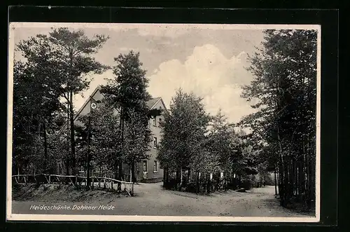 AK Dahlen, Gasthaus- u. Pensionshaus Heideschänke