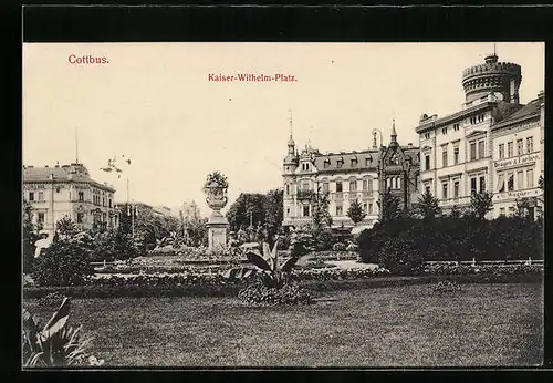 AK Cottbus, Kaiser-Wilhelm-Platz