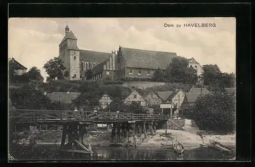 AK Havelberg, Blick auf den Dom