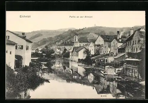AK Eichstätt, Ortspartie an der Altmühl