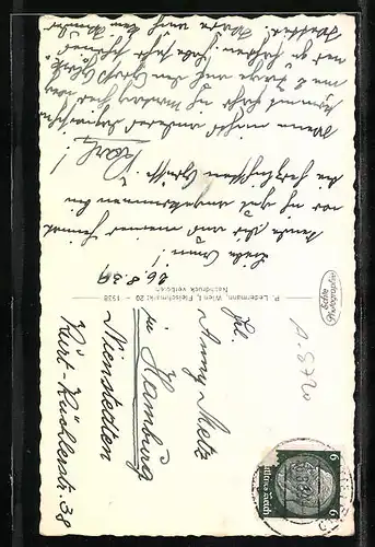 AK Knittelfeld, Strassenpartie mit altem Tor