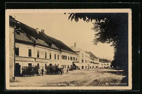 AK Neumarkt, Blick auf den mittleren Platz