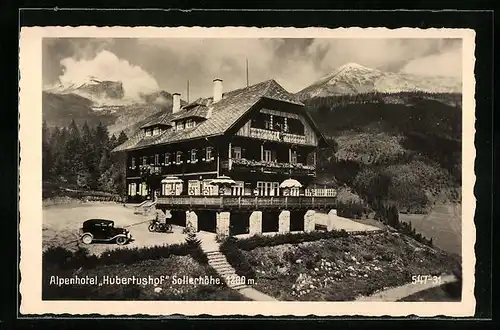 AK Gross-Veitsch /Mürztal, Alpengasthof und Pension Hubertushof