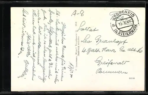 AK Wegscheid, Gasthof und Pension Zur Post