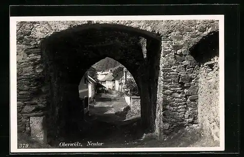 AK Oberwölz, Blick auf das Neutor
