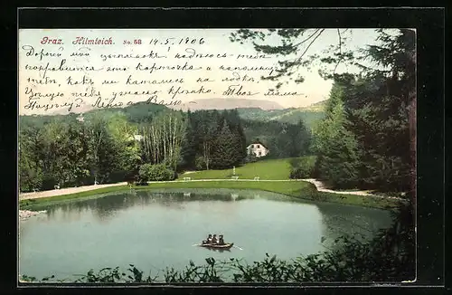 AK Graz, Partie am Hilmteich