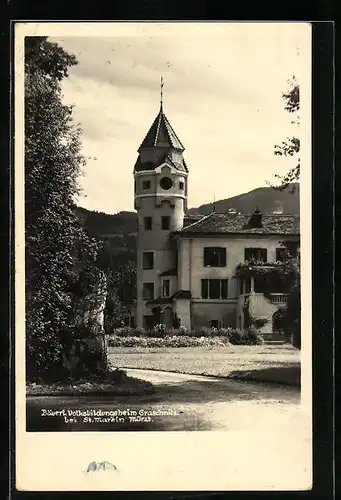 AK St. Marein /Mürzz., Bäuerliches Volksbildungsheim Graschnitz