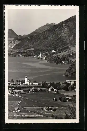 AK St. Wolfgang, Strobl, St. Wolfgang und See
