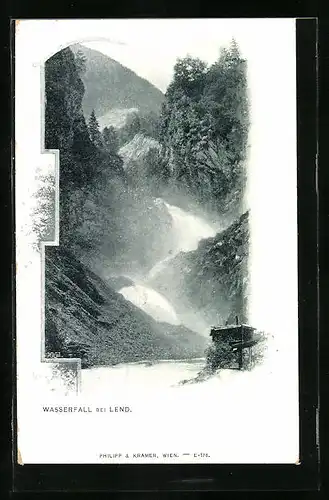 AK Lend, Wasserfall bei Lend