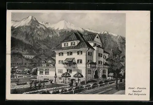 AK Bad Hofgastein, Hotel und Pension Sonnenhof