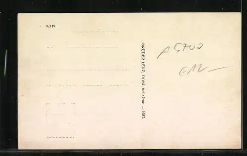 AK Zell am See, Strassenpartie mit Cafes