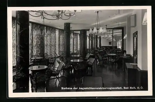 AK Bad Hall, Innenansicht des Kurhauses der Angestelltenversicherungsanstalt