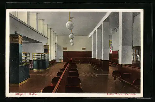 AK Gallspach, Institut Zeileis, Wartehalle
