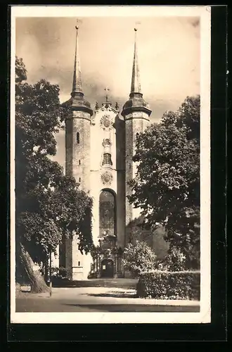 AK Oliva, Partie an der Kirche