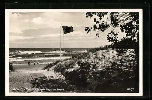 AK Nest, Weg zum Strand