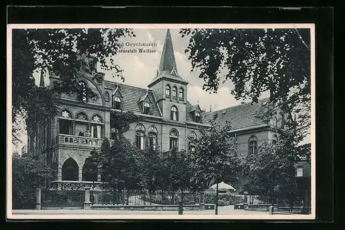 AK Bad Oeynhausen, Hotel und Kuranstalt Weidner