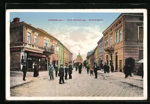 AK Jaroslaw, Strassenpartie in der Sobieskigasse