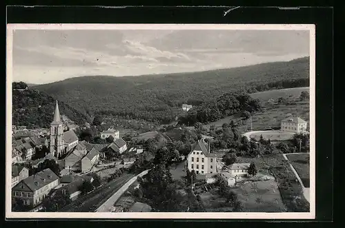 AK Stromberg /Hunsrück, Landheim des Burggymnasium Essen aus der Vogelschau