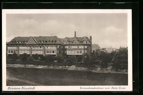 AK Bremen-Neustadt, Vereinskrankenhaus zum Roten Kreuz