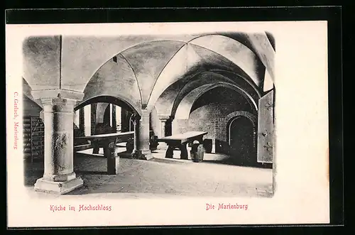 AK Marienburg, Küche im Hochschloss