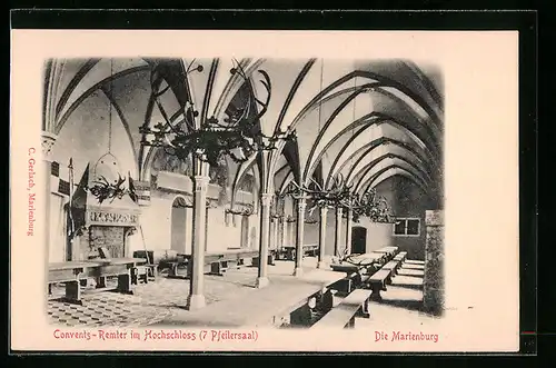 AK Marienburg, Convents-Remter im Hochschloss