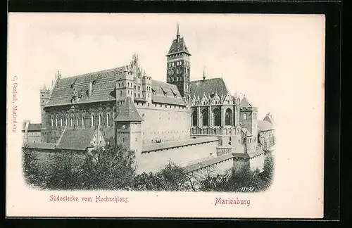 AK Marienburg, Südostecke vom Hochschloss