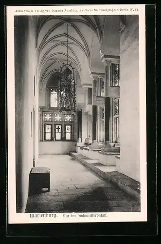 AK Marienburg, Flur im Hochmeisterpalast