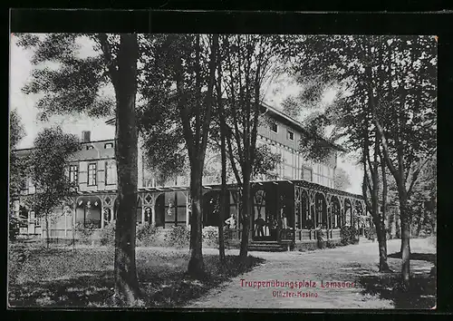 AK Lamsdorf, Truppenübungsplatz, Offizier-Kasino